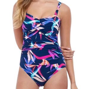 NEW Profile by Gottex Women's Standard Paradise D Cup One Piece - Size 12